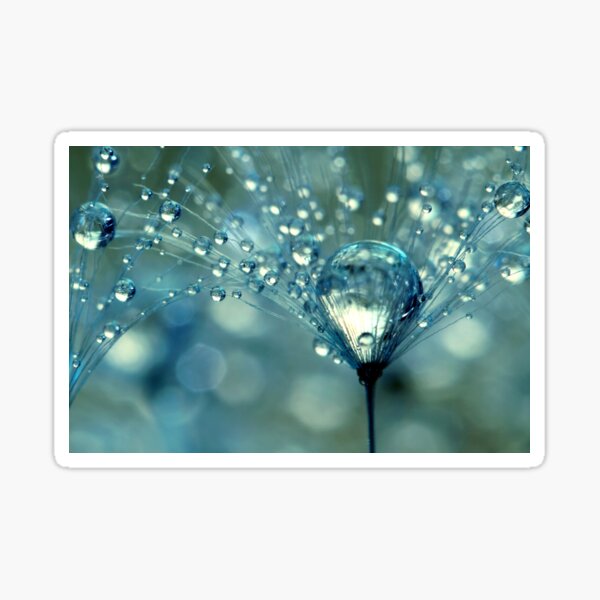 Blue Sparkles Pegatina