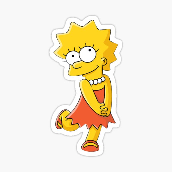 Liza Simson Sticker for Sale by Heckmoon