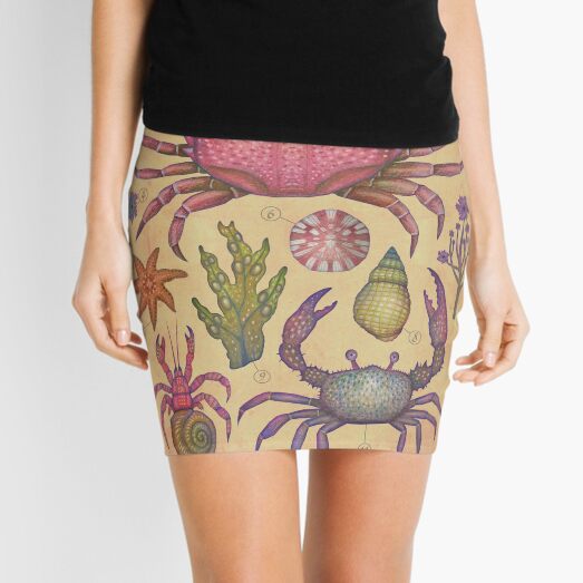 Marine Life I Mini Skirt