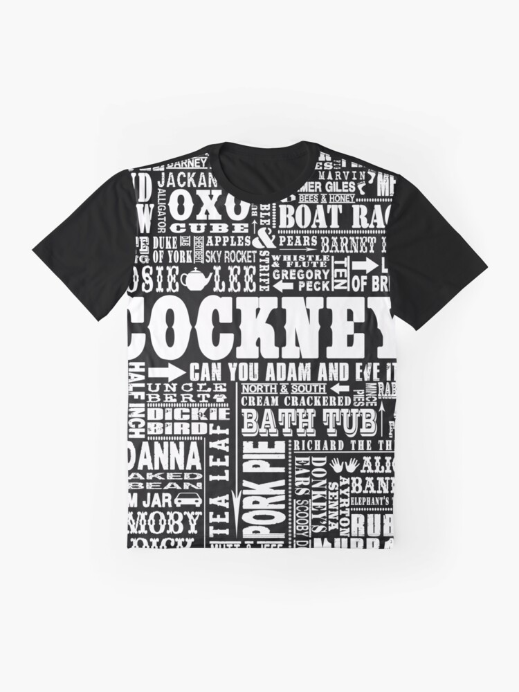 traditional-cockney-sayings-white-t-shirt-by-doolally-redbubble