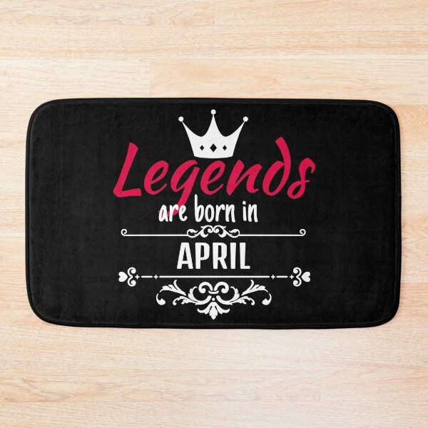 Item preview, Legends are born in april designed and sold by boohenterprise.