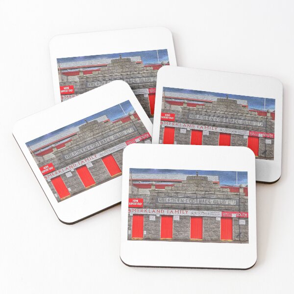 Item preview, Aberdeen FC, Merkland road, vivid oilpaint effect designed and sold by Julie Bell.