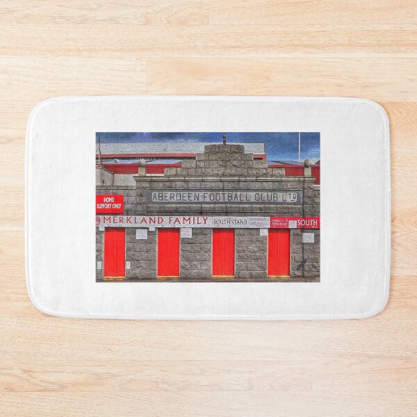 Item preview, Aberdeen FC, Merkland road, vivid oilpaint effect designed and sold by Julie Bell.