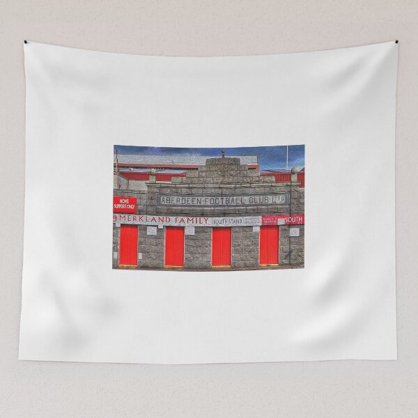 Item preview, Aberdeen FC, Merkland road, vivid oilpaint effect designed and sold by Julie Bell.