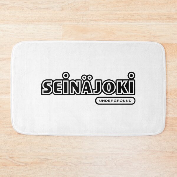 Item preview, Seinäjoki Underground (musta teksti) designed and sold by futurytmi.