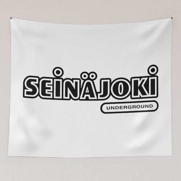 Item preview, Seinäjoki Underground (musta teksti) designed and sold by futurytmi.