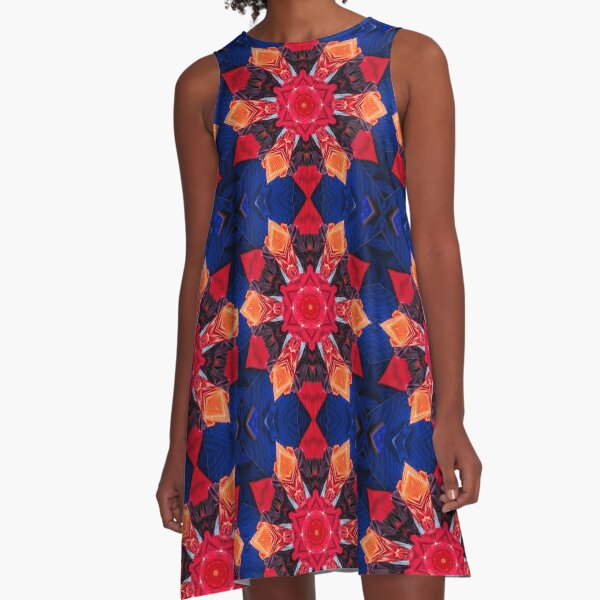 Cute Maasai tribal pattern dresses for an evening party