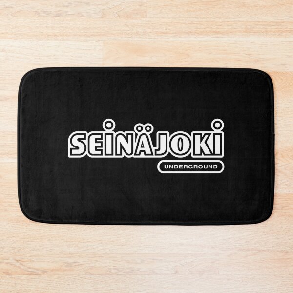 Item preview, Seinäjoki Underground (valkoinen teksti) designed and sold by futurytmi.