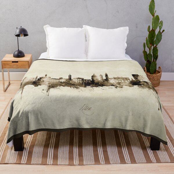 Item preview, Nice France Skyline designed and sold by ArtPrints.