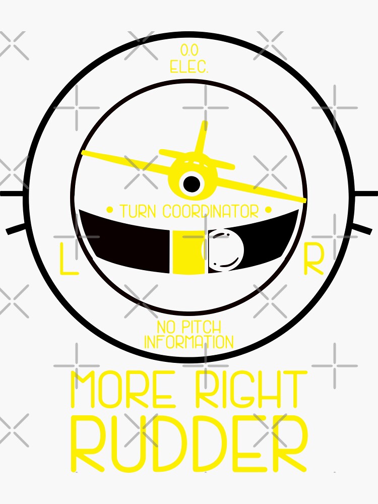 "Funny Aviation Aircraft Flight Instructor Gift" Sticker by Sandra78