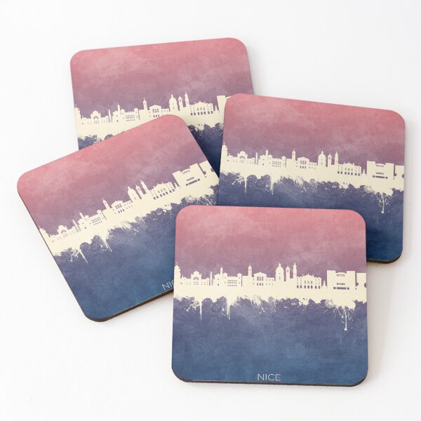 Item preview, Nice France Skyline designed and sold by ArtPrints.