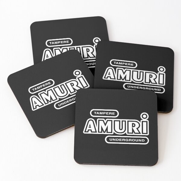 Item preview, Tampere Amuri Underground (valkoinen teksti) designed and sold by futurytmi.