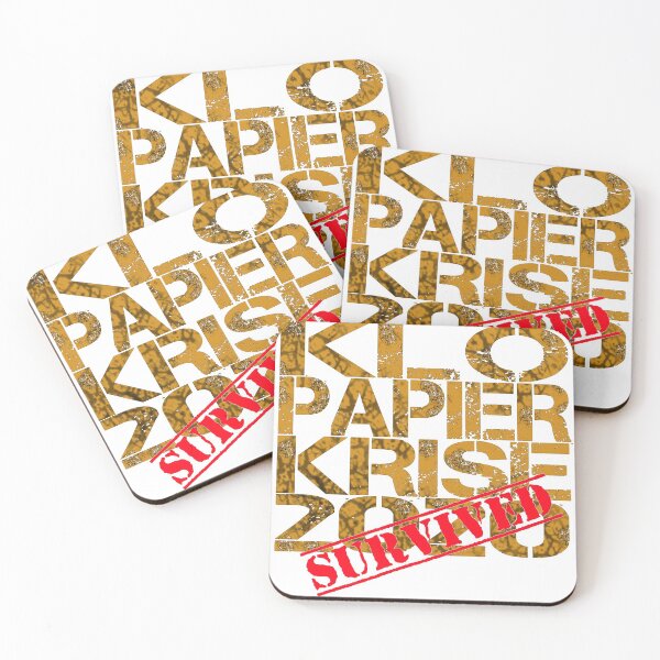 Item preview, Toilet paper crisis 2020 survived designed and sold by frankuffmann.