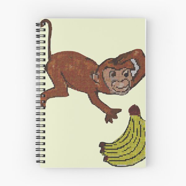 Item preview, Monkey with banana designed and sold by Veki5.