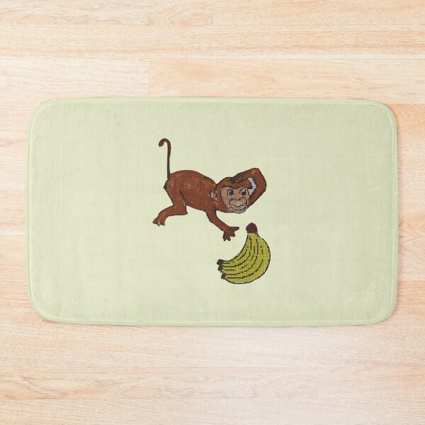 Item preview, Monkey with banana designed and sold by Veki5.
