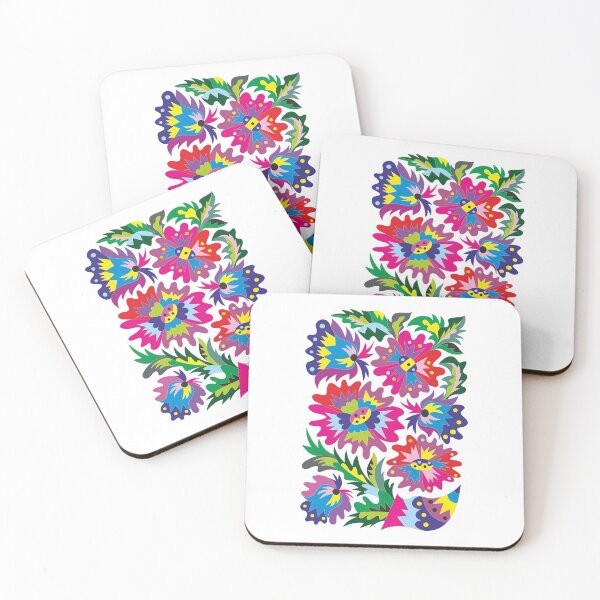 Item preview, Mallow and bellflowers. Abstraction. designed and sold by oleo79.