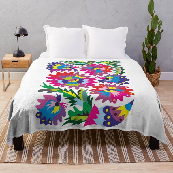 Item preview, Mallow and bellflowers. Abstraction. designed and sold by oleo79.