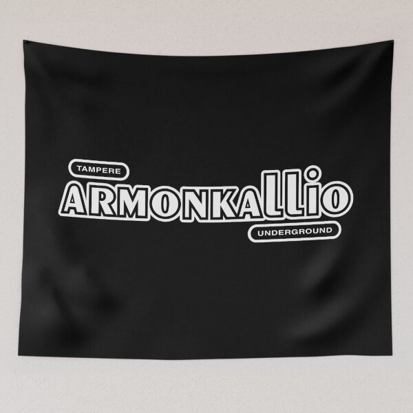 Item preview, Tampere Armonkallio Underground (valkoinen teksti) designed and sold by futurytmi.