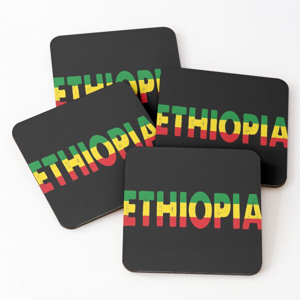 Item preview, Buitiful Ethiopian flag on text designed and sold by temu.