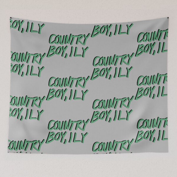 Item preview, country boy, ily – green designed and sold by dalvago.