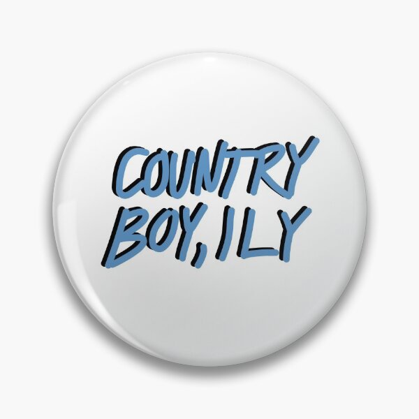 Item preview, country boy, ily – blue designed and sold by dalvago.