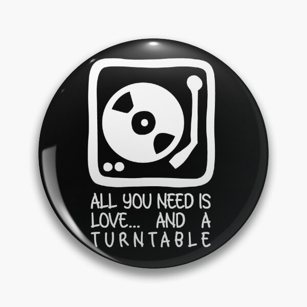 Item preview, All you need is love and turntable designed and sold by getgr4phicz.