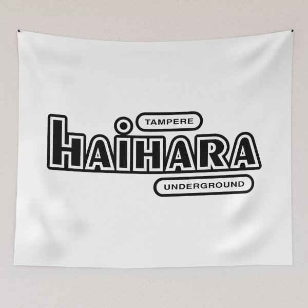 Item preview, Tampere Haihara Underground (musta teksti) designed and sold by futurytmi.