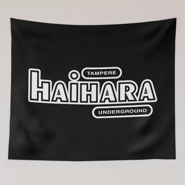 Item preview, Tampere Haihara Underground (valkoinen teksti) designed and sold by futurytmi.