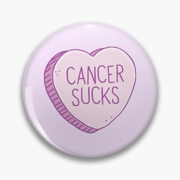 Item preview, cancer sucks candy heart designed and sold by jazzydevil.