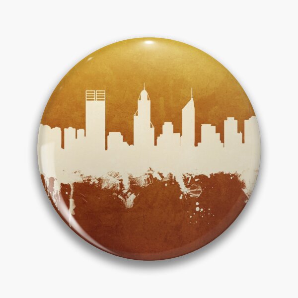 Artikelvorschau, Perth Australia Skyline entworfen und verkauft von ArtPrints.