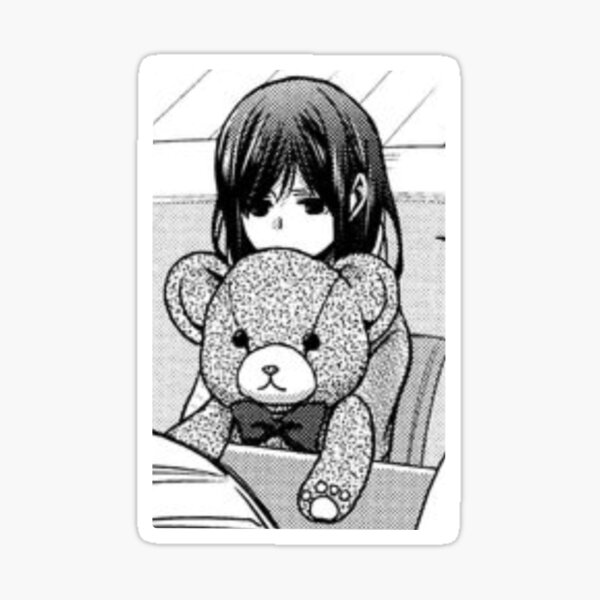 Mei holding bear Sticker
