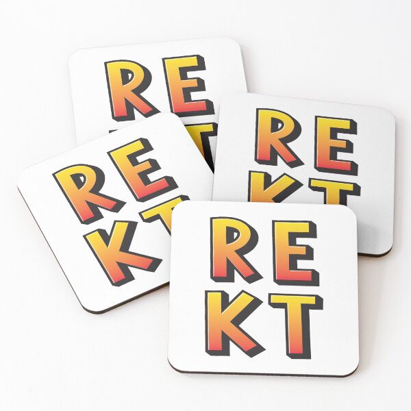 Item preview, Rekt Wrecked Words Gamers Use designed and sold by WordsGamersUse.
