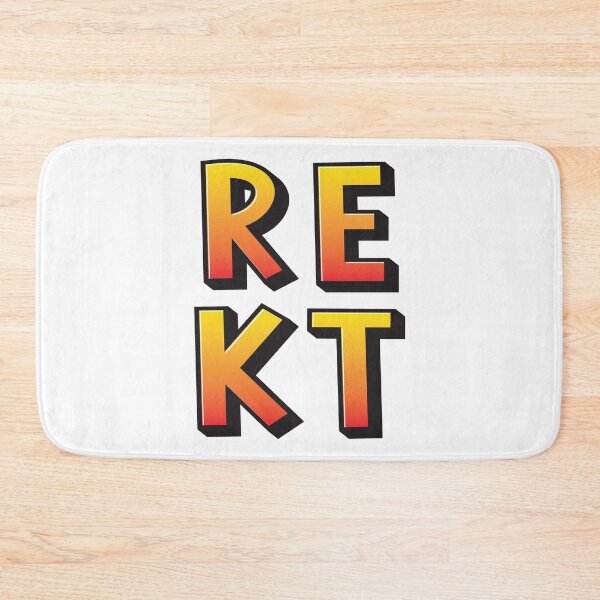 Item preview, Rekt Wrecked Words Gamers Use designed and sold by WordsGamersUse.