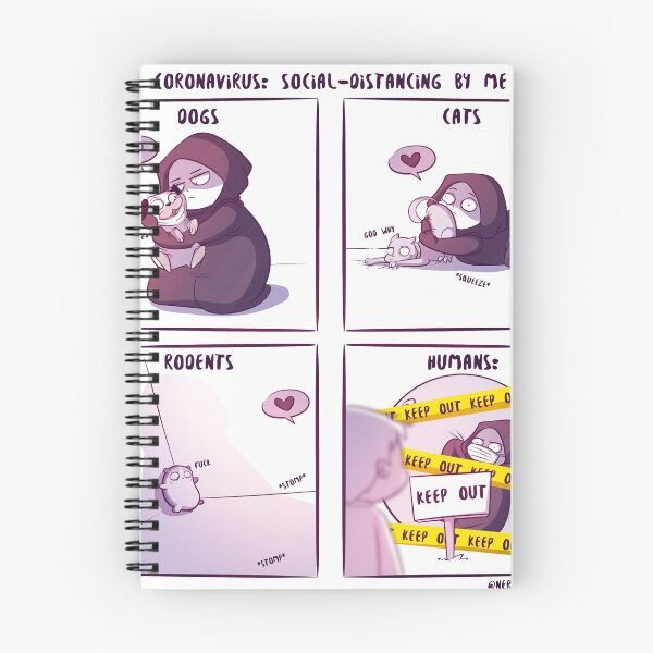 Item preview, Distanciamiento social 1 designed and sold by Nerdsona.