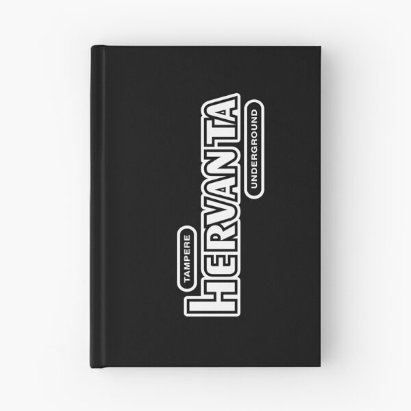 Item preview, Tampere Hervanta Underground (valkoinen teksti) designed and sold by futurytmi.