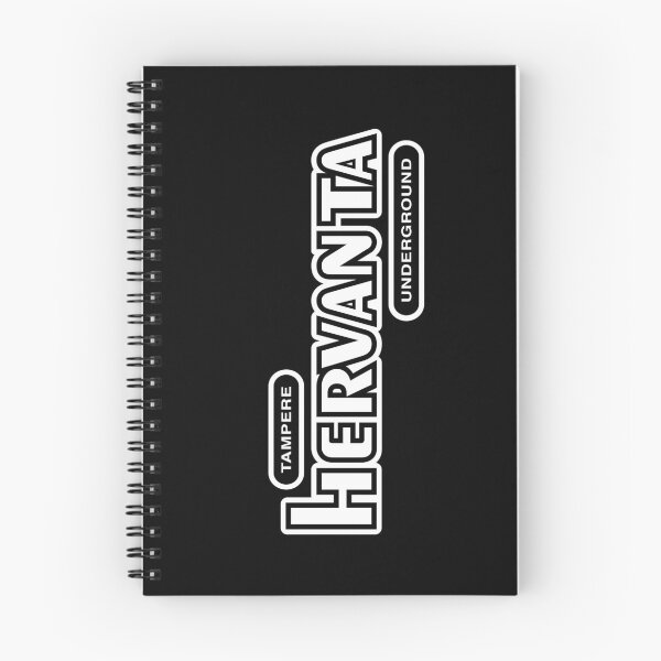 Item preview, Tampere Hervanta Underground (valkoinen teksti) designed and sold by futurytmi.