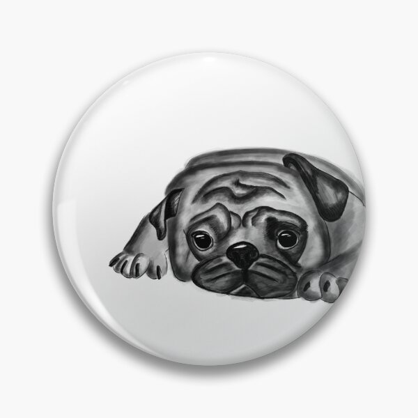 Item preview, pug dog designed and sold by -Holy-Chicken-.