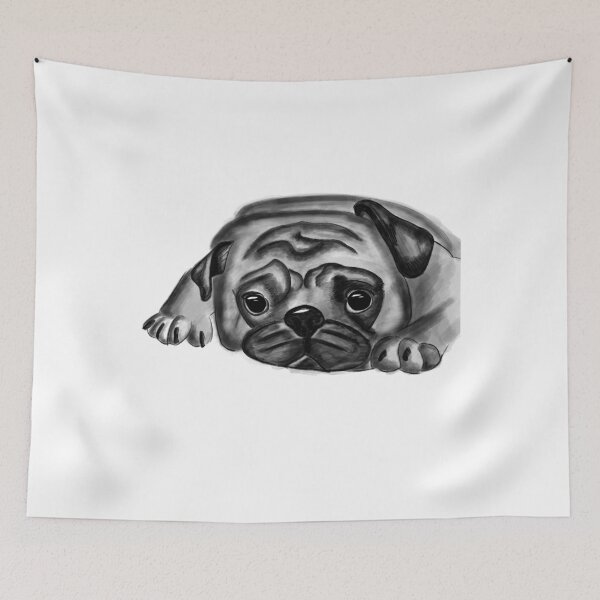 Item preview, pug dog designed and sold by -Holy-Chicken-.