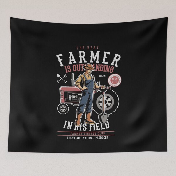 Item preview, RETRO FARMER FARMING T SHIRT TEE SWEATER HOODIE GIFT PRESENT BIRTHDAY CHRISTMAS designed and sold by Timcito.