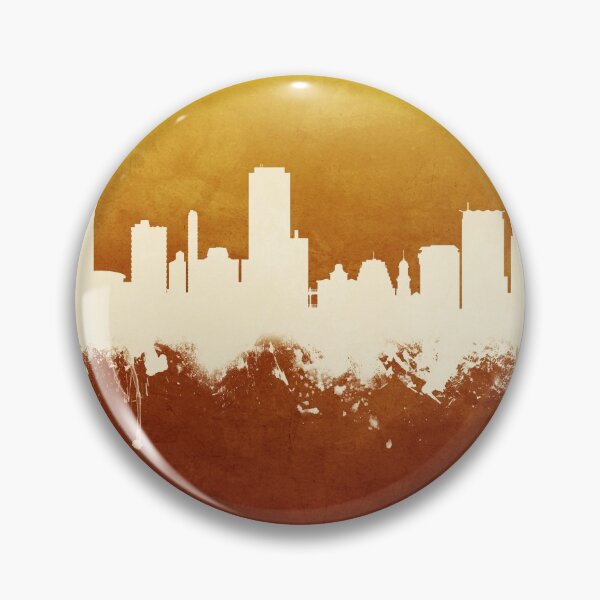 Item preview, Wellington New Zealand Skyline designed and sold by ArtPrints.