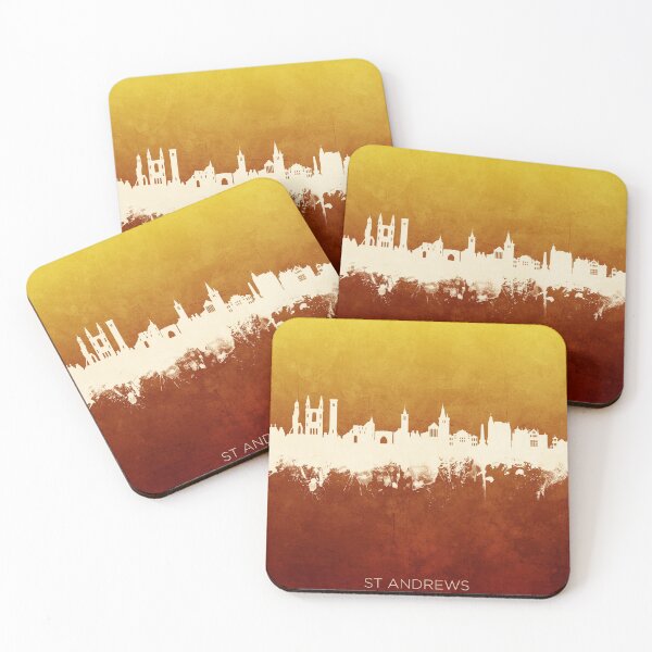 Item preview, St Andrews Scotland Skyline designed and sold by ArtPrints.