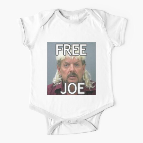 FREE JOE EXOTIC Short Sleeve Baby One-Piece