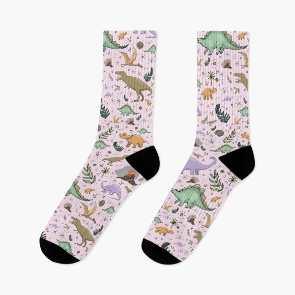 Item preview, Dinosaurs in Pink designed and sold by Nemki.