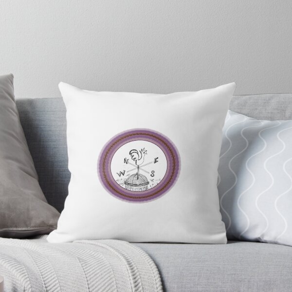 Item preview, Weather Vane mauve edges designed and sold by Jenni Ivins.