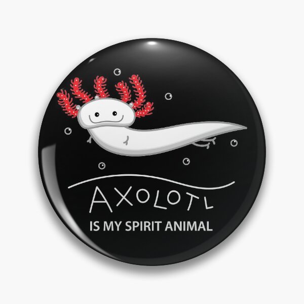 Item preview, Axolotl spirit animal designed and sold by spontania.