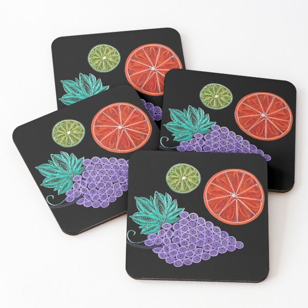Item preview, The Fruit - Grapes - Orange - Lime designed and sold by Magdalena Rutkowska.