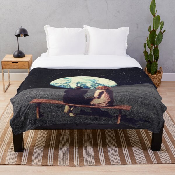 We Used To Live There Throw Blanket
