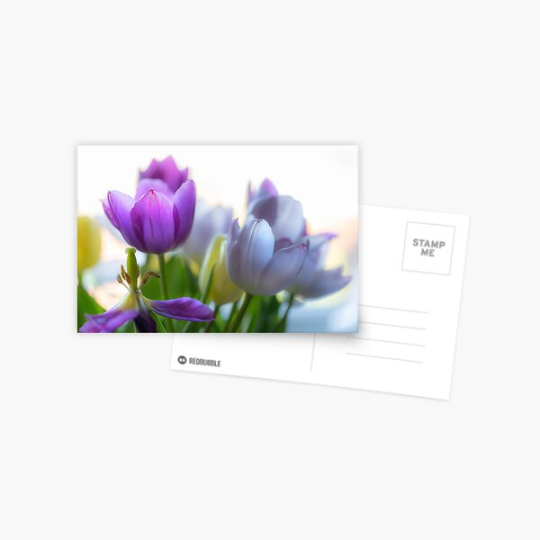 Item preview, Purple tulips designed and sold by Leighton Collins.