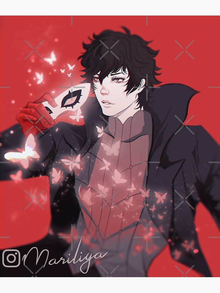 "Joker P5R" Photographic Print for Sale by MariFirefly Redbubble