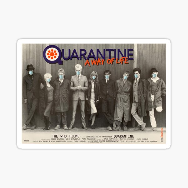 QUARANTINE - A WAY OF LIFE Sticker